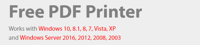 PDFを作成できるフリーソフト「BullZip PDF Printer」