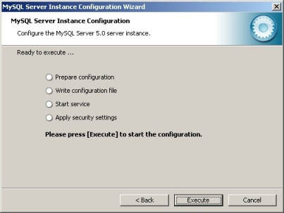 MySQLのインストール