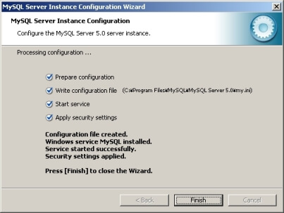 MySQLのインストール