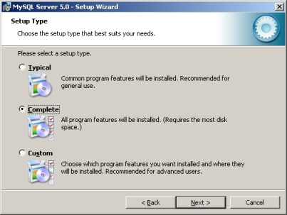MySQLのインストール